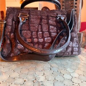 Dennis Basso Oversized Satchel